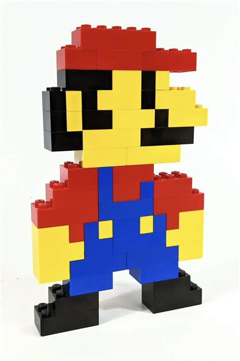 8-Bit Lego Mario by Matthew | Download free STL model | Printables.com