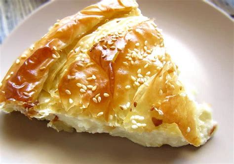 The Crispiest, Creamiest Greek Cheese Pie With Sesame (Tiropita) - Real ...