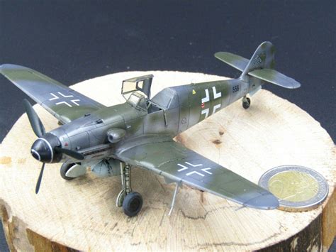 Messerschmitt ME-109 K-4 German WW2 military aircraft 1/72 scale model ...