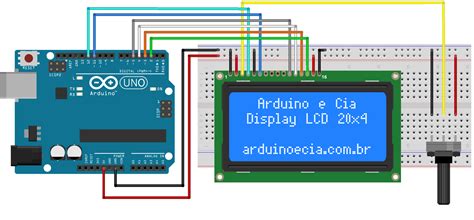 Display LCD 20x4 Arduino - Arduino e Cia