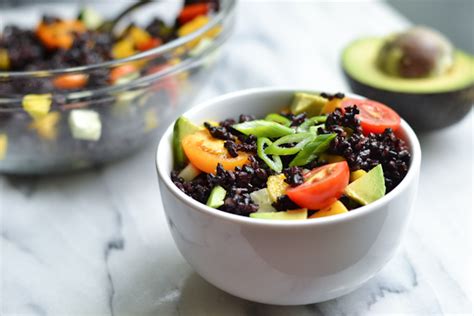 Tropical Black Rice Salad – A Dash of Soul