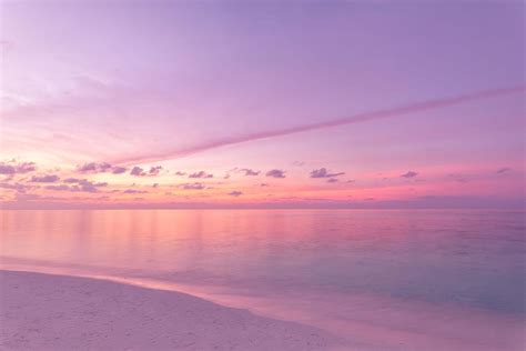 Calm Sea With Sunset Sky And Sun Photograph by Levente Bodo - Fine Art ...