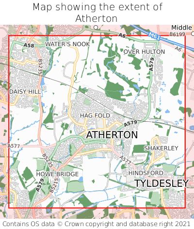 Where is Atherton? Atherton on a map