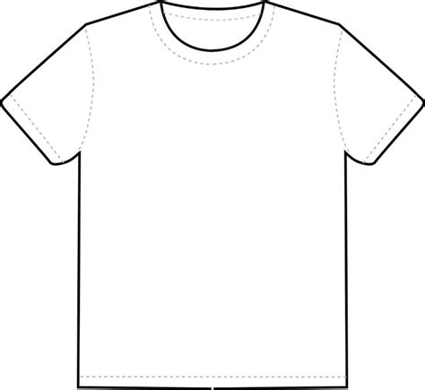 Free T-shirt Template | Download Free Clip Art