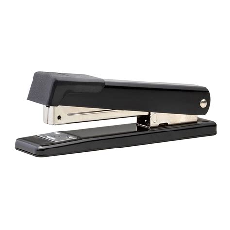 Black Metal Stapler, 20 Sheets - BOSB515BLACK | Amax | Staplers ...