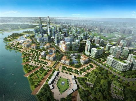 Tianjin Eco-City / Surbana Urban Planning Group | ArchDaily