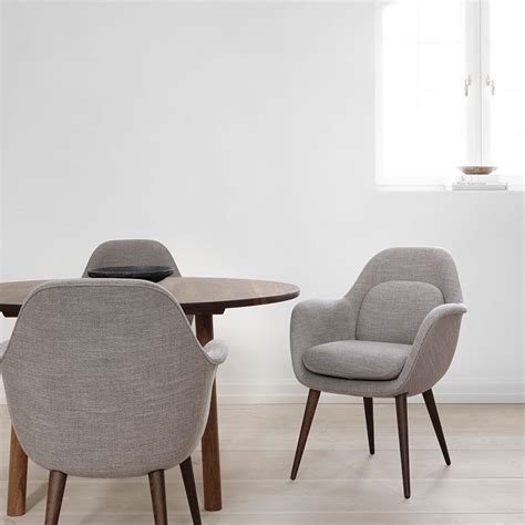 Buy Fredericia's Swoon Dining Chair by Space Copenhagen | Olson + Baker