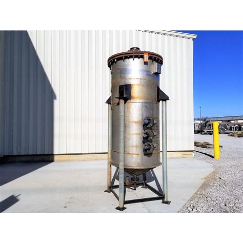 Used Stainless Steel Liquid Jacketed Tank - 480 Gallon for Sale | Buys ...