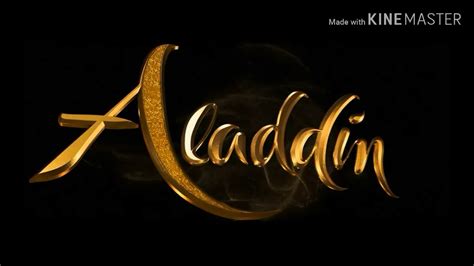 Aladdin Logo (2019) - YouTube