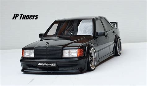 1:18 Mercedes E190 Evo AMG Tuning JP Tuners | Autos deportivos, Cosas ...