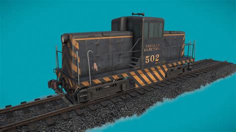 Diesel locomotive switcher - 3D model by Chip Buchanan (@ChipBuchanan ...