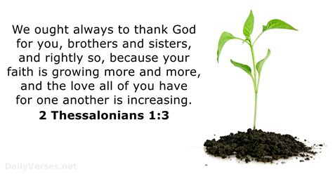 2 Thessalonians 1:3 - Bible verse - DailyVerses.net