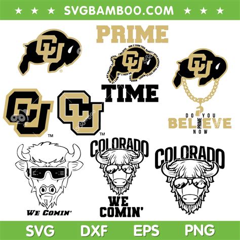 Colorado Buffalo SVG Bundle