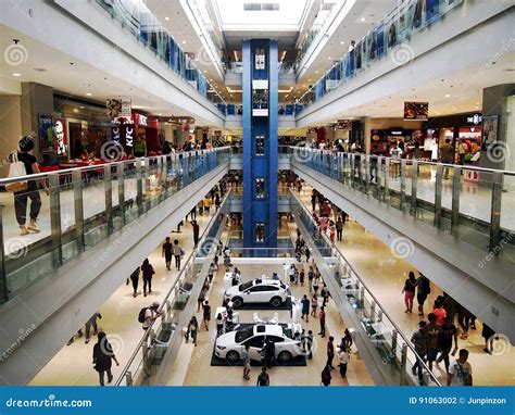 Interior of the SM Megamall, One of the Biggest Malls in the ...