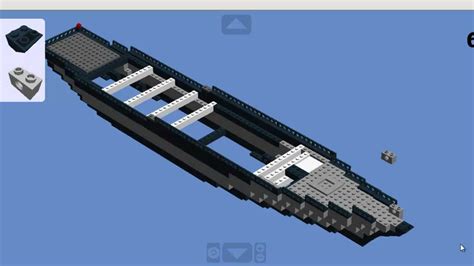 How to build a lego battleship - YouTube