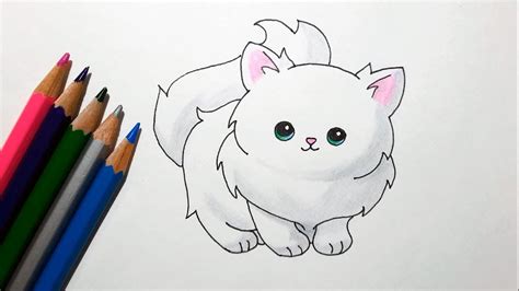 How To Draw A Fluffy Cat - Winnerwest Moonlightchai