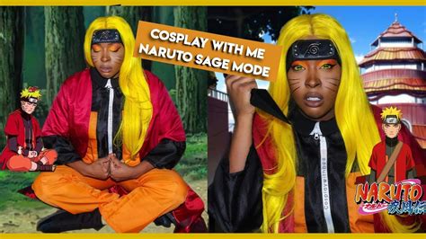 Cosplay With Me!! | Naruto Sage Mode - YouTube