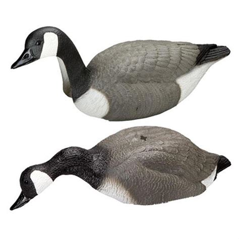 12 - Pk. Carry - Lite® 1 - Pc. Shell Canada Goose Decoys - 173613 ...