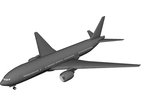 Boeing 777 3D Model - 3DCADBrowser