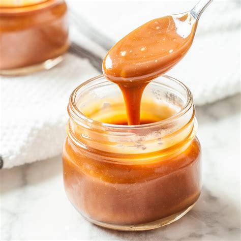 Homemade Salted Caramel Sauce (4-Ingredient) - Chew Out Loud