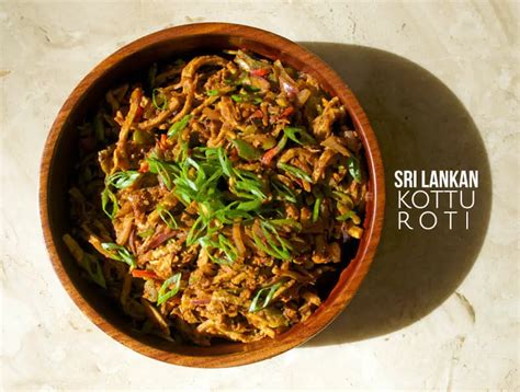 Kottu Roti: Sri Lankan Fried Bread