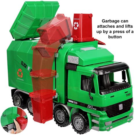 Garbage truck toy - grossondemand