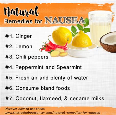 Natural Remedies for Nausea After Cancer Therapy (+ Bonus Recipe)