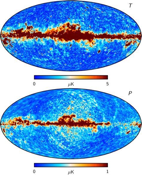 Standard deviation of the CMB maps between the four... | Download ...