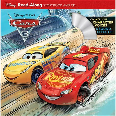 Cars 3 Read-Along Storybook and CD - Walmart.com - Walmart.com