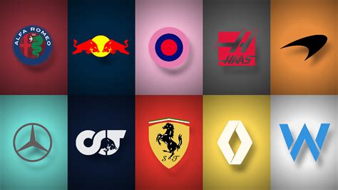 🔥 Free Download f1 Team Logos Wallpaper formula1 by @aaronw49 ...