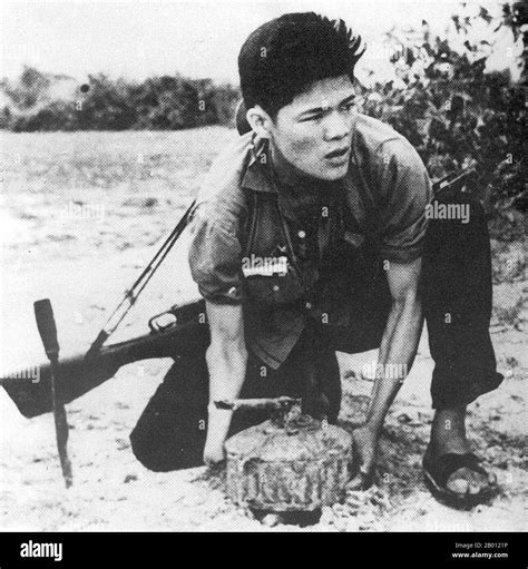 Vietcong propaganda Black and White Stock Photos & Images - Alamy