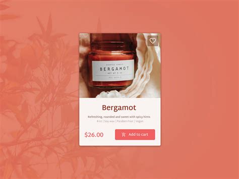 Product Card Design by Haley Eberly on Dribbble