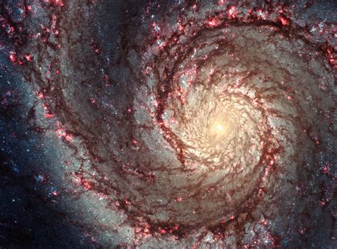 Hubble image of M51, the 'Whirlpool Galaxy'. | See Original … | Flickr