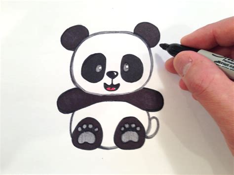 Baby Panda Drawing at GetDrawings | Free download