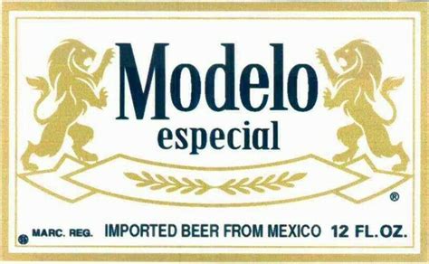 Printable Modelo Beer Label