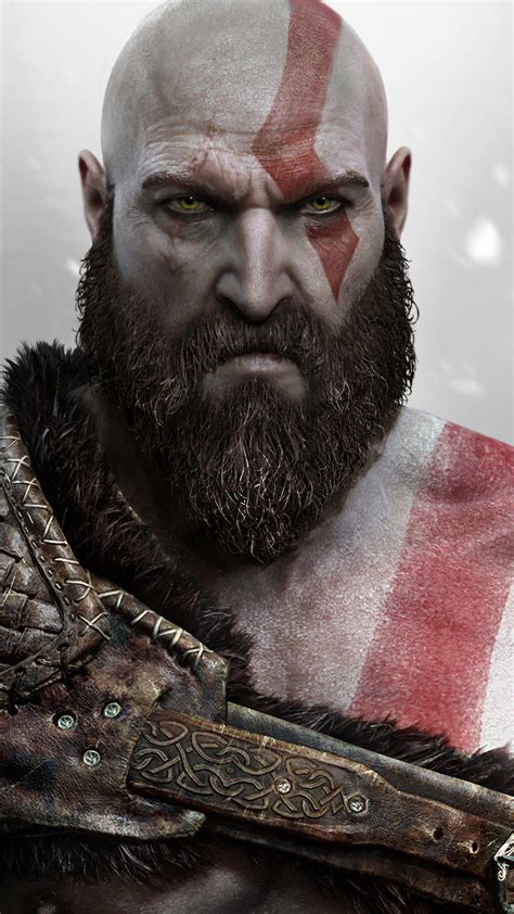 Kratos Face Wallpapers - Top Free Kratos Face Backgrounds - WallpaperAccess