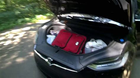 Tesla Model X Cargo Trunk Capacity - YouTube