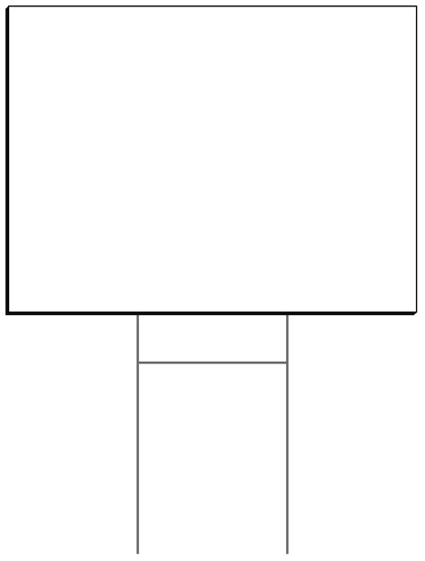 Blank Sign Templates - Free Printable Sign Templates | Blank Sign PDFs ...