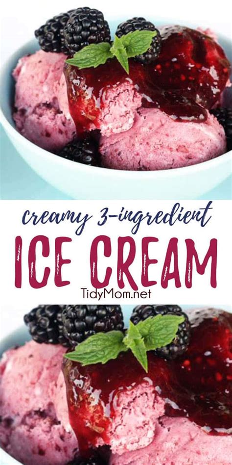 3-Ingredient Ice Cream