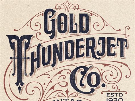 Vintage Typography Poster by Ilham Herry on Dribbble