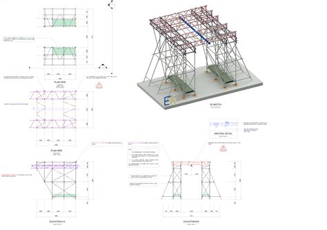 EK Scaffold Design - We provide some of the best Scaffolding Drawings ...