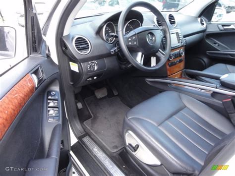 Black Interior 2008 Mercedes-Benz ML 350 4Matic Photo #71073691 ...