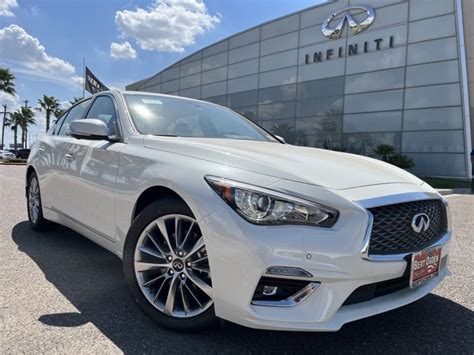 New 2023 INFINITI Q50 LUXE AWD SEDAN in Edinburg #I23355 | Bert Ogden ...