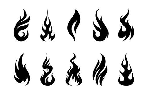 Flame Silhouette Free Vector Art - (640 Free Downloads)