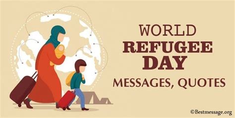 World Refugee Day Messages, Refugee Quotes and Slogans | World refugee ...