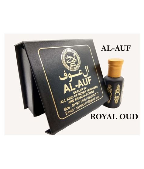 ROYAL OUDH Perfume Oil Concentrated Attar Itr Fragrance 12ml by AL-AUF ...