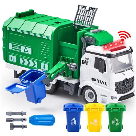 JOYIN Recycling Garbage Truck Toy, Kids DIY Assembly Trash Truck for ...