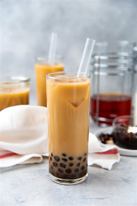 Homemade Bubble Tea Drink (Boba Tea) - The Flavor Bender