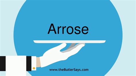 Learn how to say this word: "Arrose" - YouTube