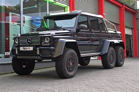 Black Mercedes-Benz G63 AMG 6x6 For Sale - GTspirit